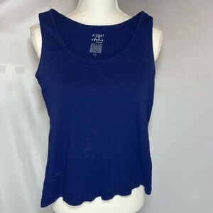 Navy Blue Tank Top